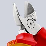 Szczypce Tnące Boczne Poręczne Izolowane KNIPEX 70 06 160 - 5