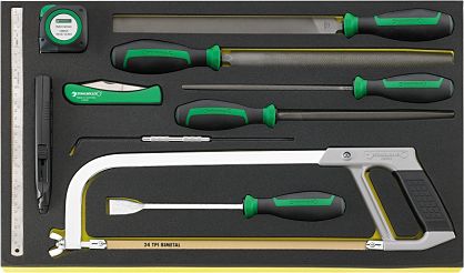 Zestaw TCS 3/3 narzędzi ślusarskich; 11 elementowy TCS 12025-13110/11 STAHLWILLE 96838759