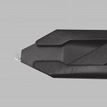 Nóż z łamanym ostrzem 9mm czarno-biały TAJIMA DC390B/K1 - 3