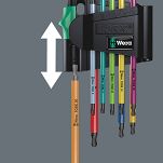 Zestaw imbusy torx z magnetyzerem BO TX 8 - 40 967 SPKL/9 073599 + imbusy z kulką funkcją przytrzymywania 1,5-10 mm 950 SPKL/9 SM HF 022210 WERA - 8