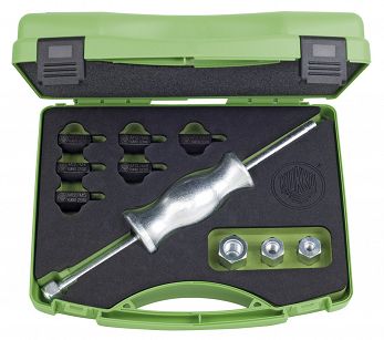 Zestaw młotków ślizgowych w walizce KUKKO KS-22-02