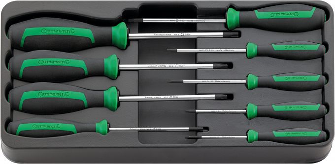 Zestaw ABS 1/3 Wkrętaków typu TORX, 9-Częściowy ES 4650/9 STAHLWILLE 96838217