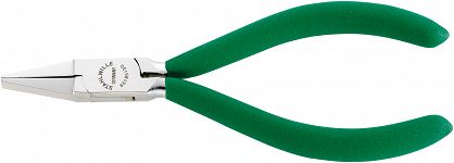 Szczypce chwytne precyz.L=130mm,płaskie,szerokie; chrom./powl. 6518 5 130 STAHLWILLE 65185130