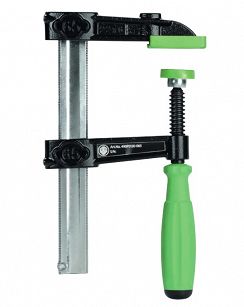 Ścisk śrubowy żeliwny stolarski 200 x 80 mm VIRIDIS KUKKO 490P0200-080