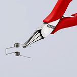 Szczypce chwytające dla elektroników KNIPEX 35 11 115 - 4