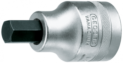 Gniazdo bitów wkrętaka 1" 6ct 17 mm GEDORE IN 21 17 6181010
