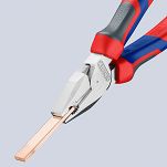 Kombinerki Szczypce Uniwersalne o zwiększonym przełożeniu KNIPEX 02 05 180 - 6