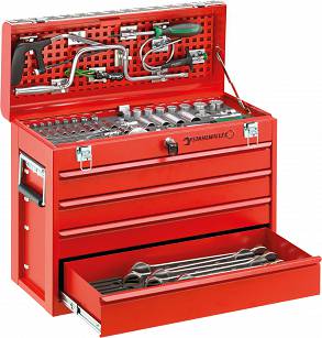 Zestaw TCS 121 narzędzi w skrzyni Warsztatowej RED BOX Nr 13216/4 13214 STAHLWILLE 98814803