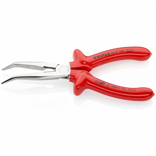 Szczypce tnące półokrągłe izolowane vde (wydłużone typu „bociani dziób”) KNIPEX 26 27 200