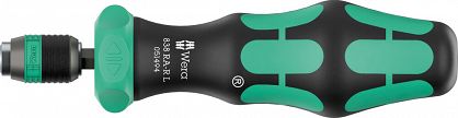 Rękojeść z uchwytem do bitów 838 RA-R L, z funkcją grzechotki, 1/4", 1/4" x 140 mm WERA 05051494001