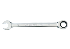 Klucz płasko-oczkowy z grzechotką jednokierunkową 72 zęby, 140 x 8 mm KING TONY 373108M