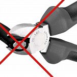 Nożyce z podwójnym ostrzem do Cięcia Kabli Cu i Al RENNSTEIG 700 020 3 - 2