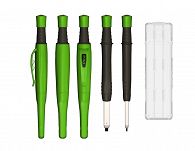 Pica BIG Dry Znacznik Ołówek Stolarski + Wkłady uniwersalne 6045 grafitowy, czerwony, biały PICA 6095 - 15