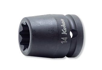 Nasadka udarowa podwójna kwadratowa 27mm KOKEN