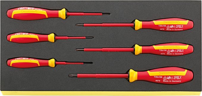 Zestaw TCS 1/3 Wkrętaków śrubokrętów 4675 izolowanych VDE TCS 4675 VDE STAHLWILLE 96838793