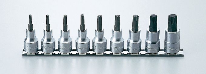 Zestaw nasadek T20-T60 trzpieniowych TORX 60 KOKEN