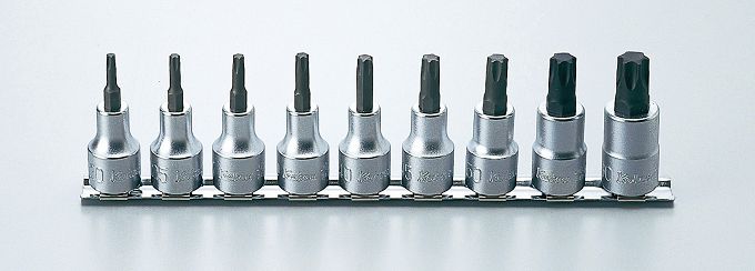 Zestaw nasadek T20-T60 trzpieniowych TORX 60 KOKEN