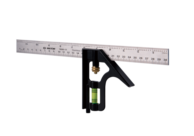 Kątownik uniwersalny z poziomnicą 300mm KING TONY 79062-12