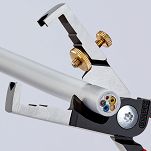 Szczypce do usuwania izolacji z nożycami do kabli StriX KNIPEX 13 62 180 - 4