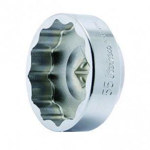 Nasadka krótka 12-kątna do nakrętek kół 55x31mm KOKEN