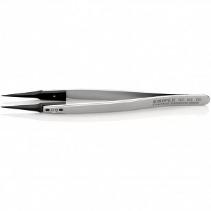 Pinceta ESD z wymiennymi końcówkami KNIPEX 92 81 02