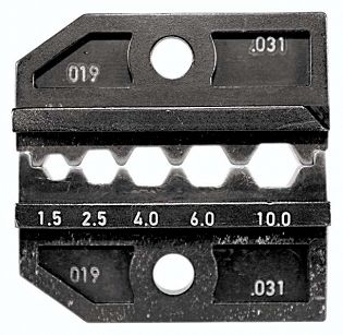 Matryca zagniatająca złącza nieizolowane 1,5 - 10,0 mm RENNSTEIG 624 031 3 0