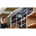 Ścisk śrubowy ślusarski stalowy 250x120mm GZ z rękojeścią składaną BESSEY GZ25KG - 6