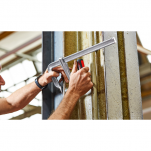 Ścisk śrubowy ślusarski stalowy 250x120mm GZ z rękojeścią składaną BESSEY GZ25KG - 8