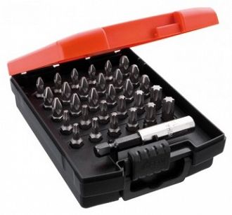 Zestaw bitów Standard 25 mm TORX®, Pozidriv 1/4" 31-cz. 36310 WIHA