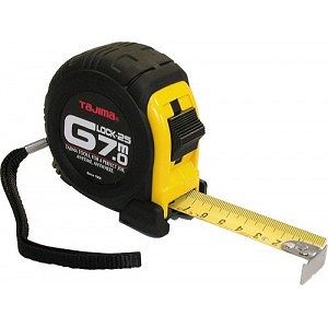 Miara zwijana stalowa z blokadą G-LOCK 7m x 25mm TAJIMA