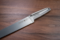 Nóż ze stalową rączką dł. ostrza 210mm KUKKO 90-104-210 - 2