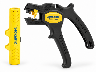 Zestaw szczypce automatyczne do ściągania Izolacji 0,2- 6mm 20050 + nóż ściągacz do izolacji 8-13mm JOKARI 145422