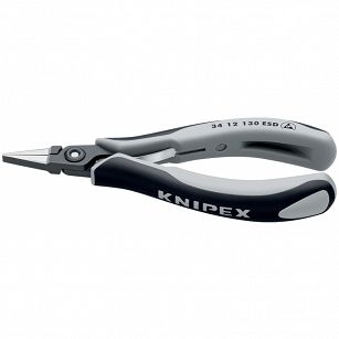 Szczypce precyzyjne dla elektroników ESD KNIPEX 34 12 130 ESD