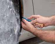 Skrobak łyżkowy trójkątny RENNSTEIG 464 150 0 - 2