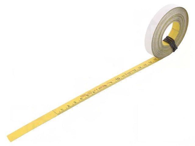 Miara klejona 10 m, kolor żółty 1018 Medid