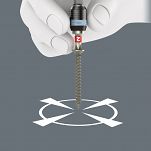 Uchwyt uniwersalny do bitów Rapidaptor C + E 6,3 ze stali nierdzewnej WERA 05071100001 - 7