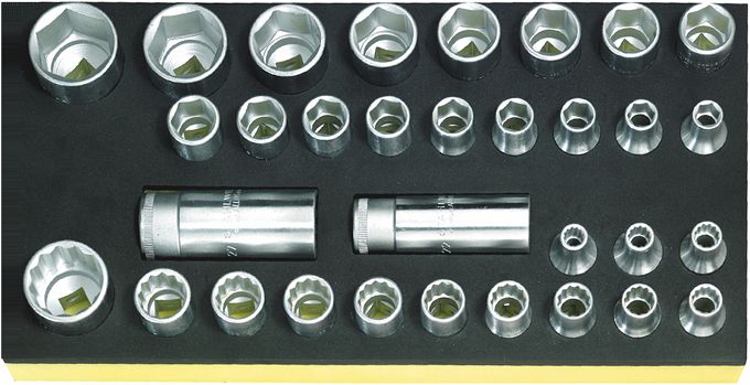 Zestaw TCS 1/3 nasadek 1/2' Nr 50, 52 i 51 TCS 50/51/52/32 STAHLWILLE 96838191