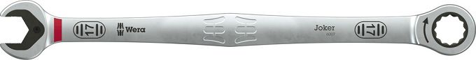 Klucz płasko-oczkowy z grzechotką 6007 Joker SB, długi, 17 x 304.5 mm WERA 05020353001