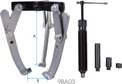 Hydrauliczny ściągacz do łożysk, 3-ramienny, 15 ton KING TONY 9BA03