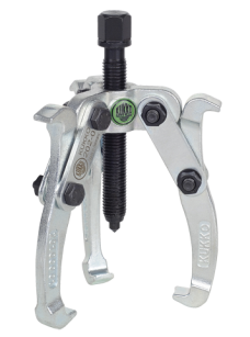 Ściągacz 3-ramienny uniwersalny z przestawnymi ramionami KUKKO 202-0 