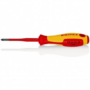 Wkrętak śrubokręt (Slim) do gniazd krzyżowych PZ 1  KNIPEX 98 25 01 SL