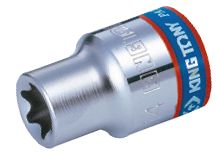 Nasadka krótka gwiazdkowa 3/8" E-TORX E4 x 28mm, Cr-V KING TONY 337504M
