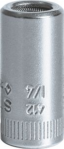 Łącznik 1/4" do końcówek BIT 1/4"x1/4", wewn.6-kąt 412 STAHLWILLE 11180010