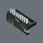 Bity zestaw 9 sztuk (Płaskie+PZ+PH) Bit-Check Rapidaptor WERA 05056375001 - 2