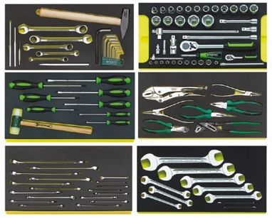 Zestaw narzędzi 806/6 w Wytłoczkach TCS do skrzyni 13217 806/6 WT TCS STAHLWILLE 97830207