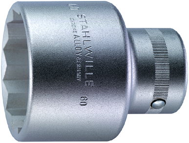 Nasadka 1" 60mm, 12-kątna, krótka 60 60 STAHLWILLE 06010060