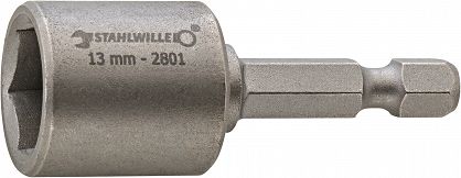 Nasadka 1/4",IMPACT 10mm, z zewn 6-kątem z magnesem 2801N/ 10 STAHLWILLE 28011010