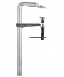 Ścisk śrubowy ślusarski stalowy 160/80mm GZ z pokrętłem BESSEY GZ16K - 2