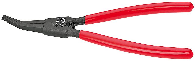 Szczypce Segera do pierścieni rozprężnych bez otworów KNIPEX 45 21 200