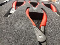 Szczypce segera do pierścieni osadczych zestaw KNIPEX 00 21 25 - 6